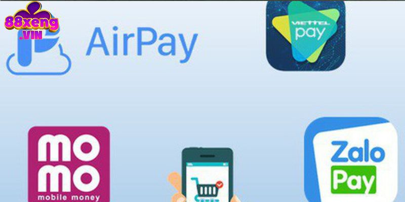 Phương thức thanh toán Xeng88 qua ví điện tử