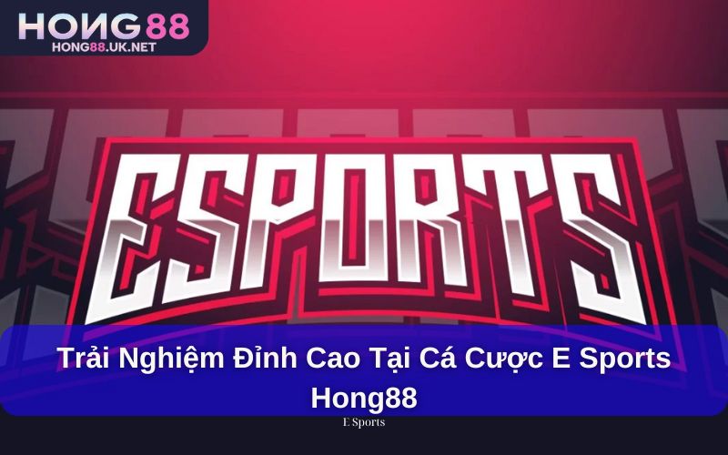 Cá cược eSports Hong88